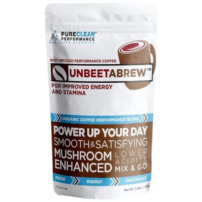 UNBEETABREW 9-in-1 Adaptogen Keto Instant Coffee is one of the best pre-workout coffee you can have on the market.