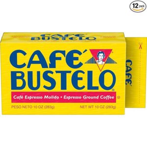 Cafe Bustelo coffee is one of the most popular coffee brands that I recommend.