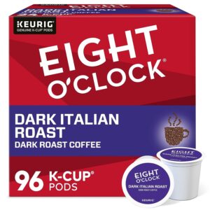 Eight O’Clock Coffee Dark Italian Roast K-Cup is one of the best dark roast k cups.