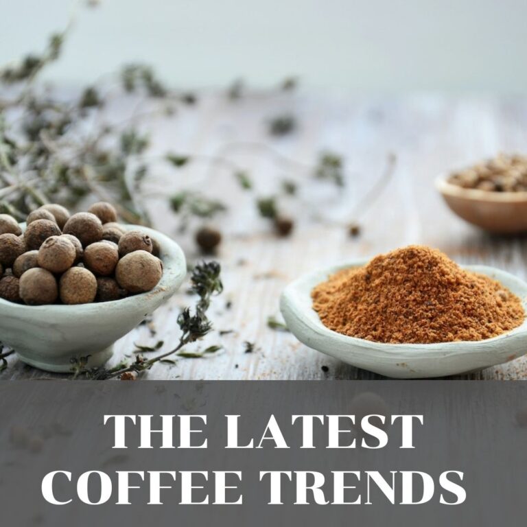 Coffee mix with different spices is one of the latest coffee trends in 2024.