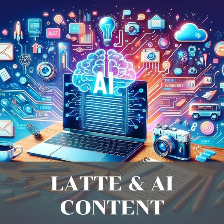 All About Latte: 3 Pieces of AI-Generated Content