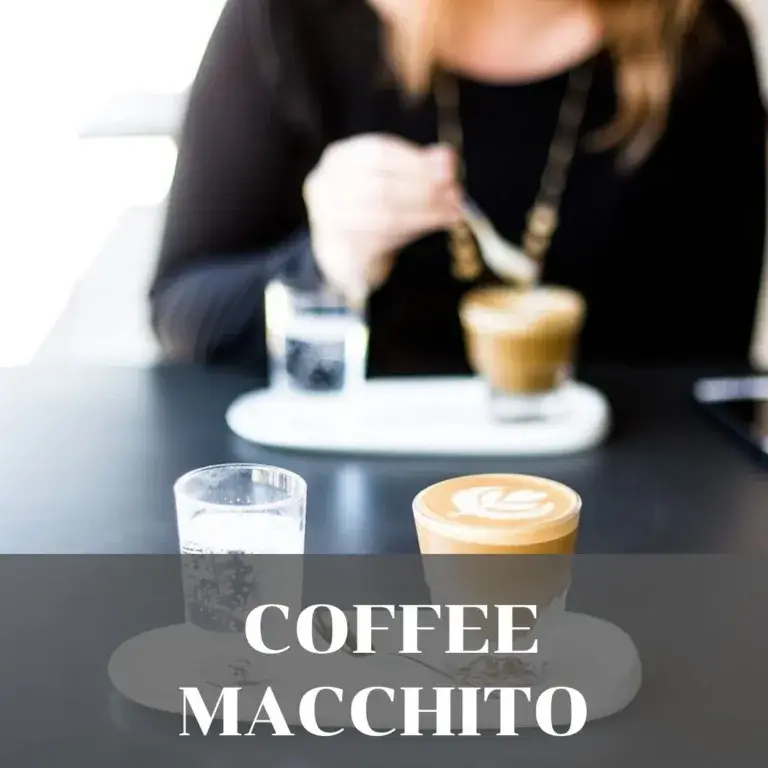 A macchiato is a small coffee drink, typically made with just one shot of espresso.