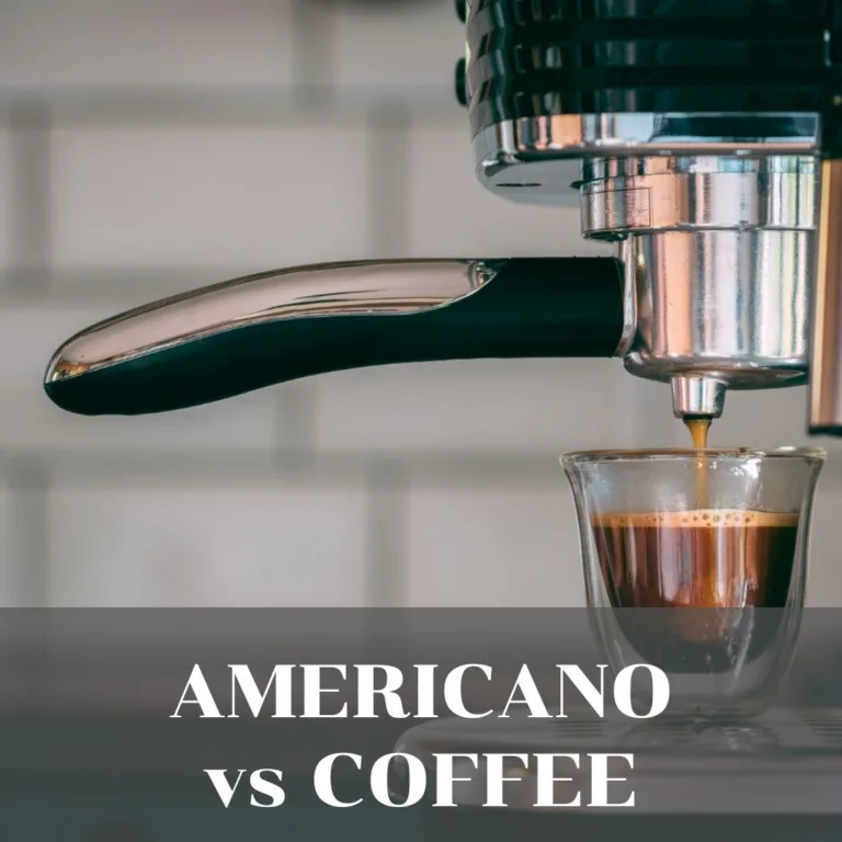 americano vs coffee, let's discuss their difference.