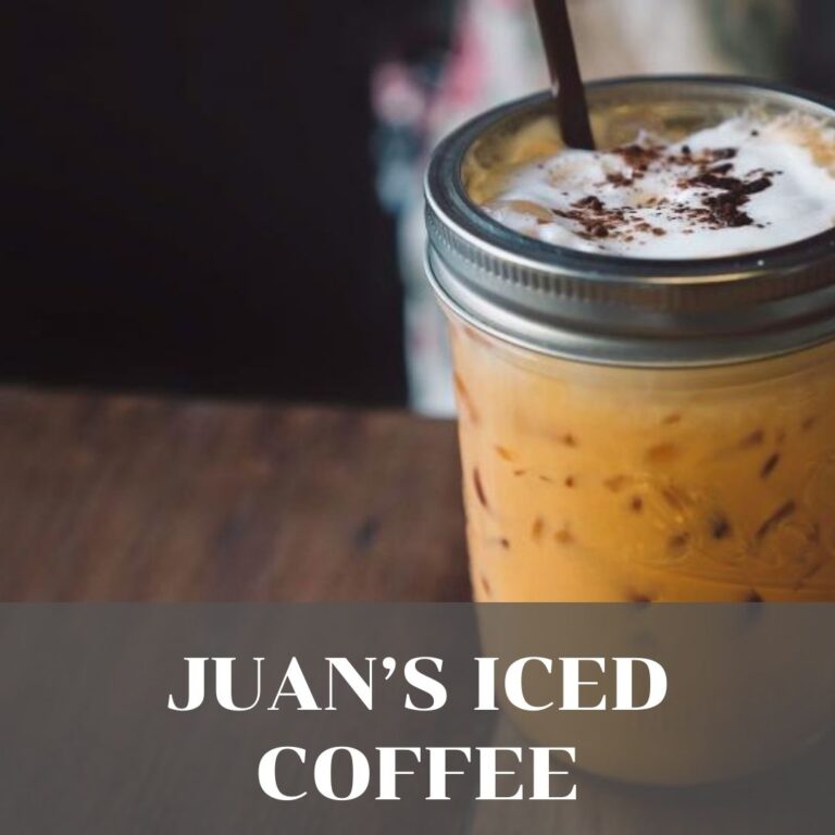 this is the feature image for Juan's Iced Coffee