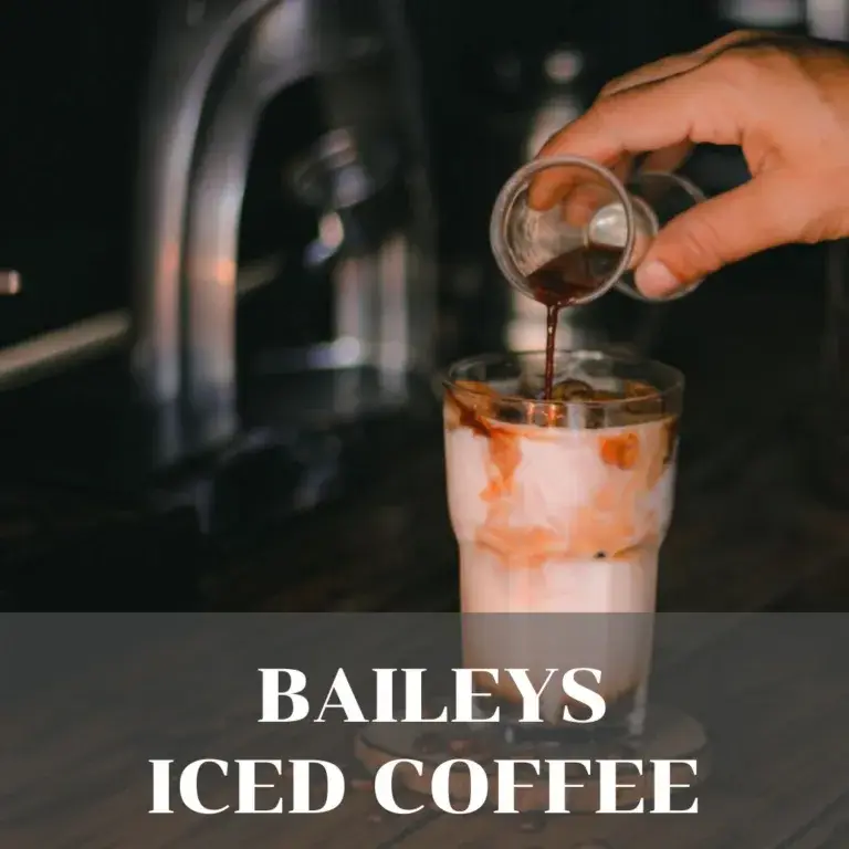 One of the easiest coffee recipes: Baileys Iced Coffee