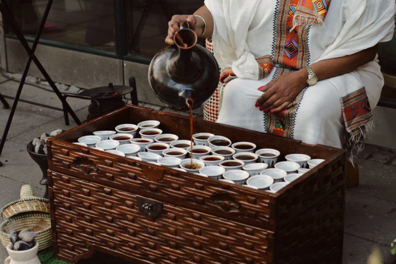 Ethiopia's Coffee Ceremony is one of the most well preserved tradition of the religious symbolism of coffee.